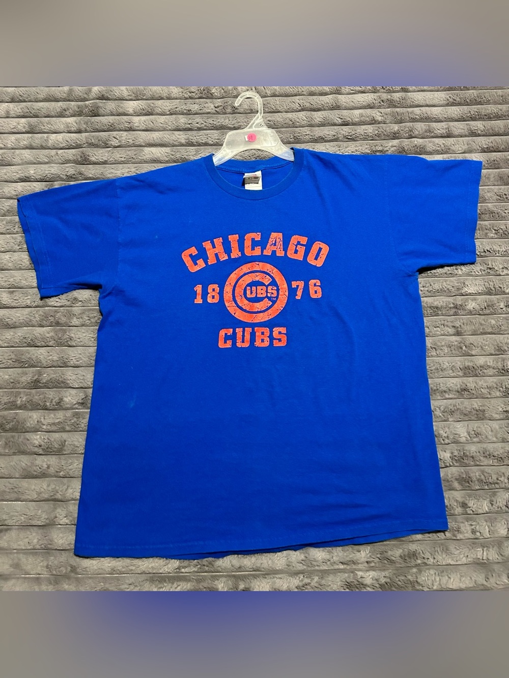 Vintage 90’s Fruit Of The Loom 1876 Chicago Cubs Graphic T-Shirt